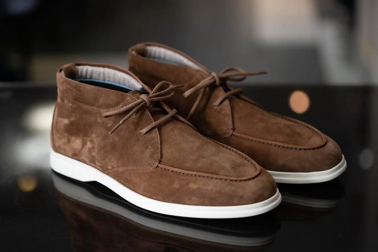 Men's leather loafers