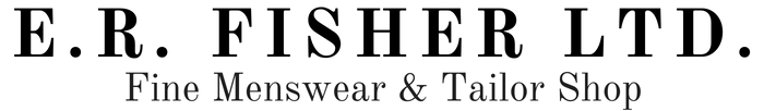 ER Fisher Fine Menswear & Tailor Shop logo